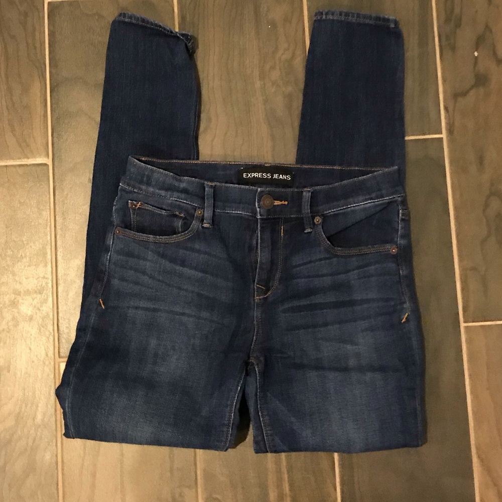 Express jean leggings